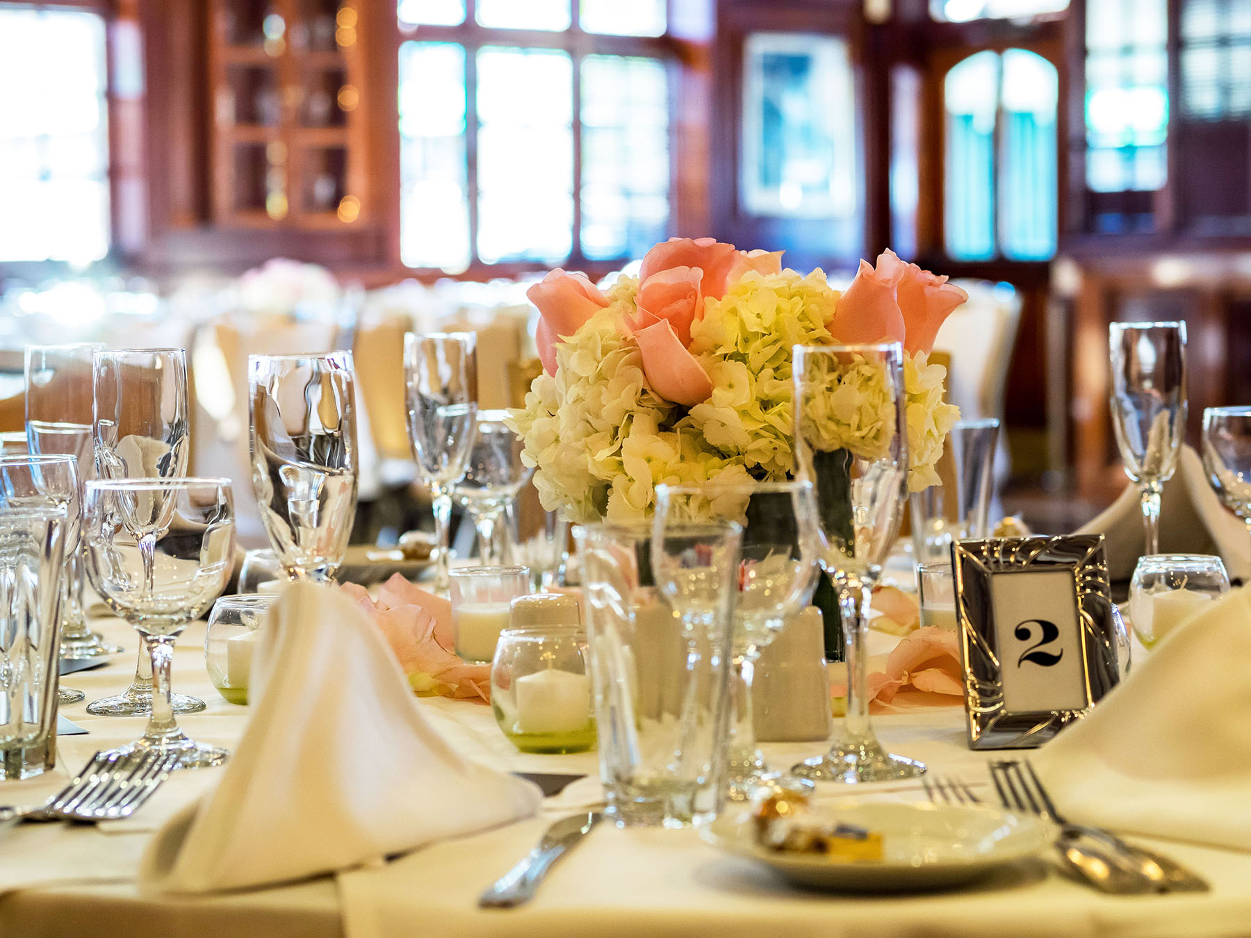 photo of flowers on a table