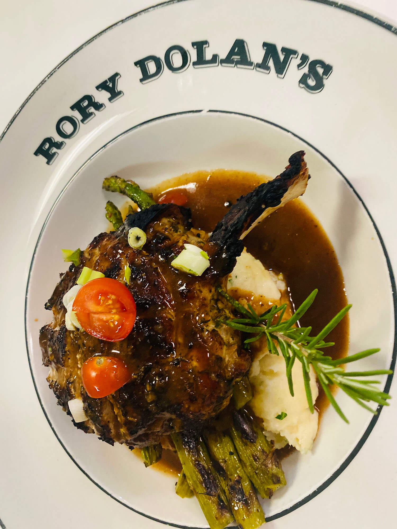 chicken with mashed potatoes