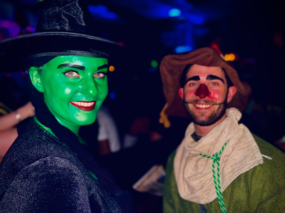 Photo of children in halloween costume