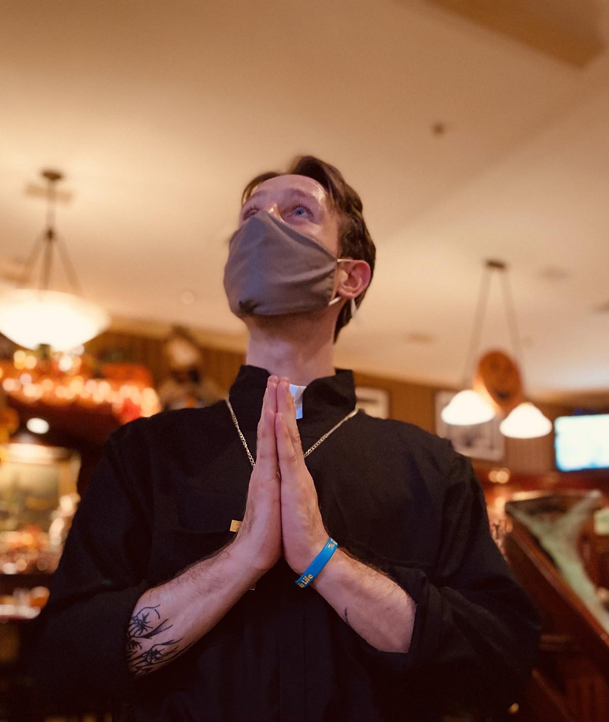 halloween costume - priest