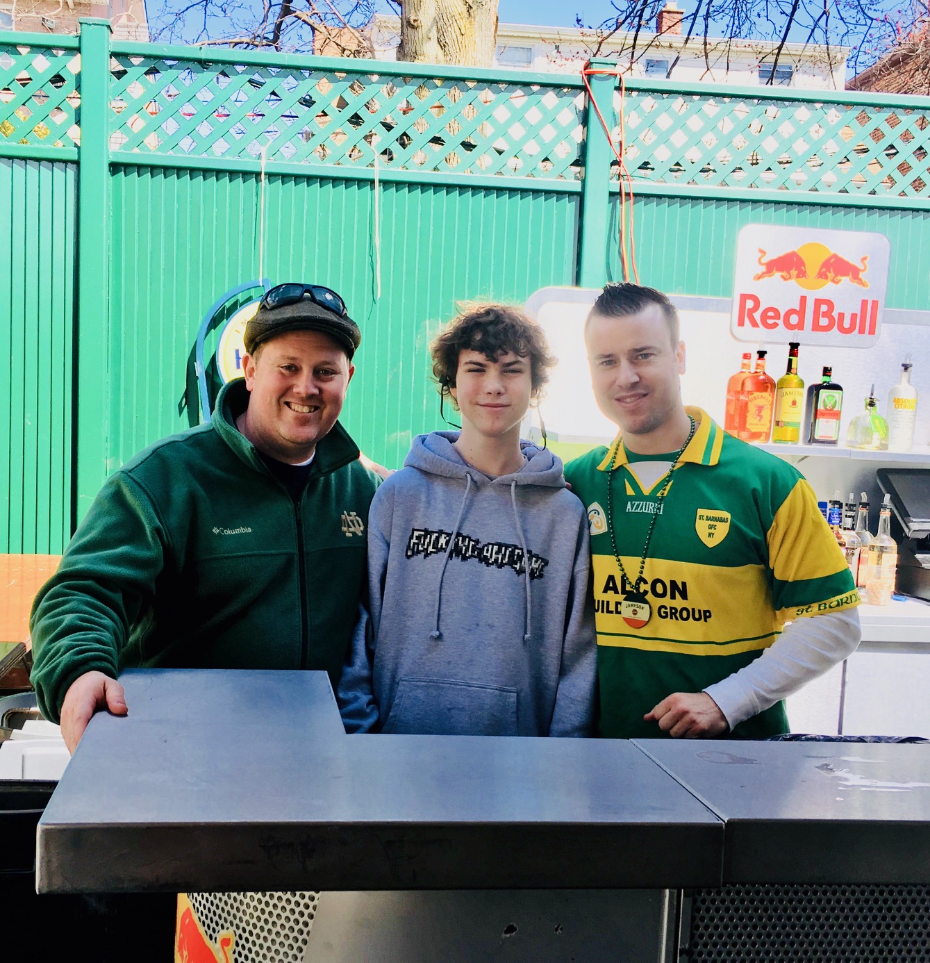 patrons photo two men