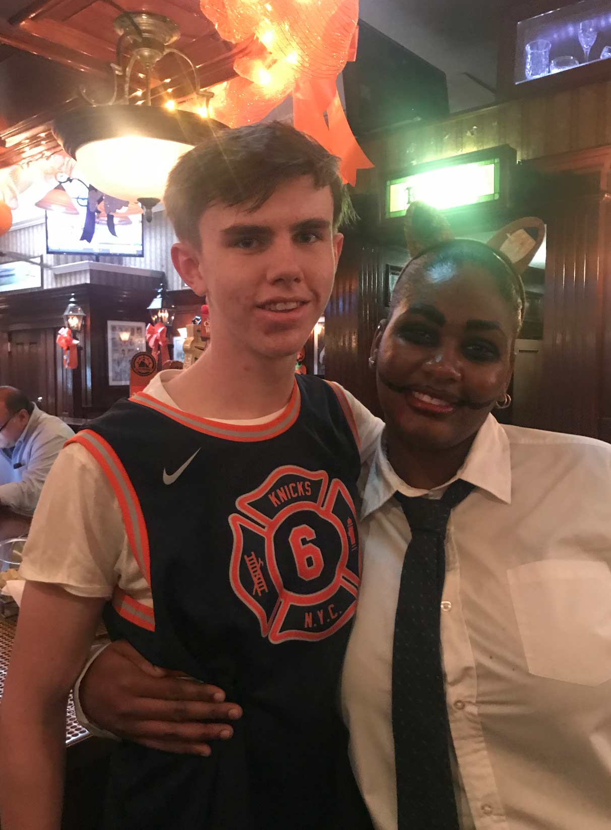 halloween - patrons and staff