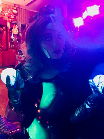 halloween costume - night