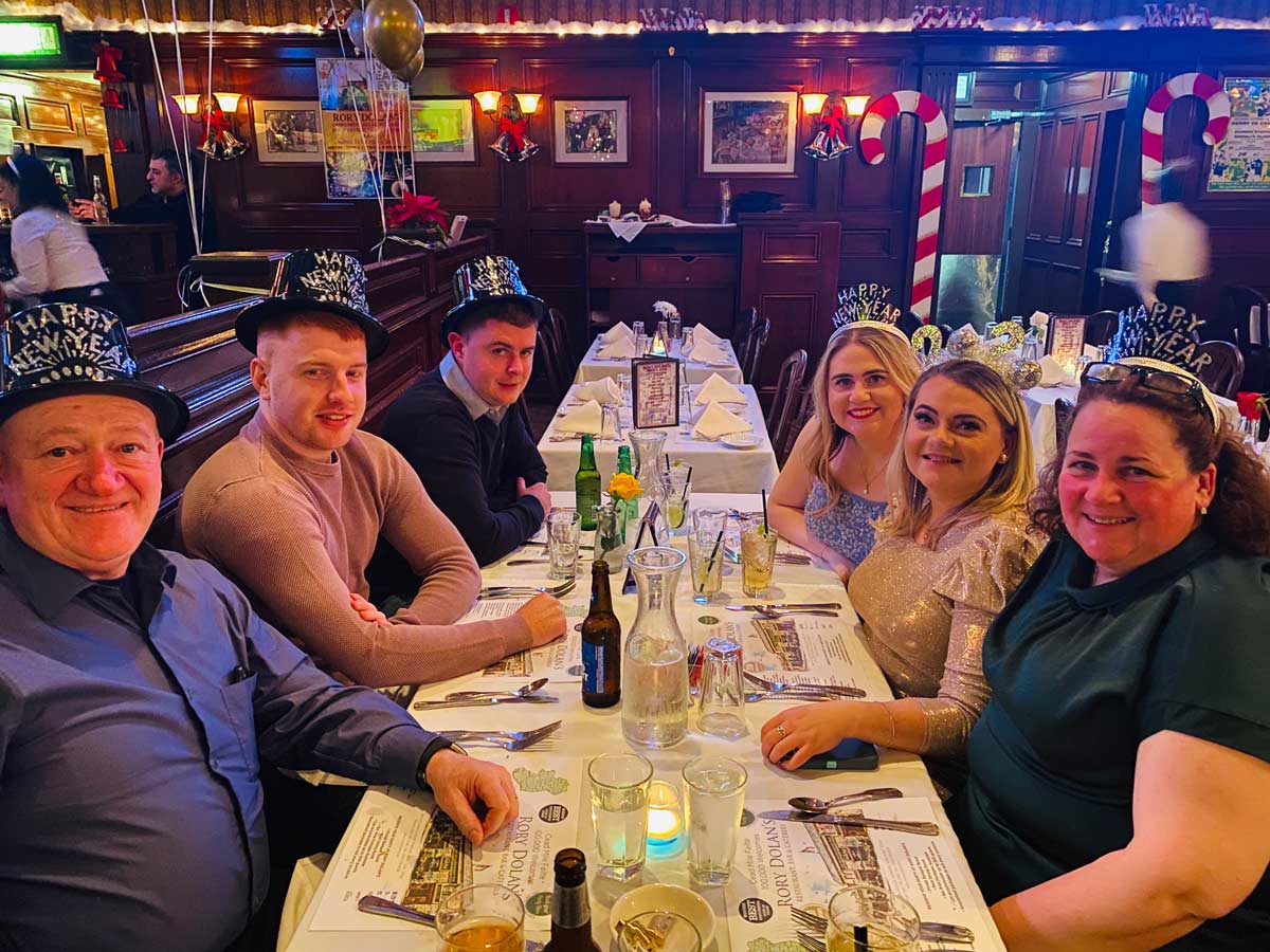 people at dining table